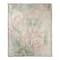 50" x 60" Soft Cottage Floral Abstract Coral Fleece Blanket